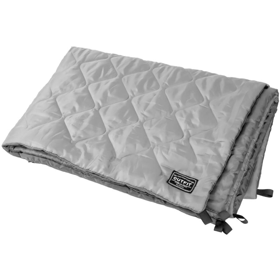 TENT FACTORY テントファクトリー キルティングブランケット グレー