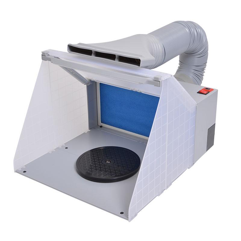 THANKO サンコー LEDライト付パワフルファン塗装ブース BRUSHBT4