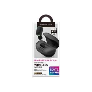 PGA PG-BTE13BC1BK(ブラック) 片耳ワイヤレスイヤホン 充電ケース付
