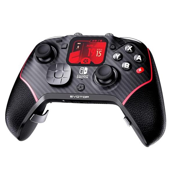 ゲームコントローラー ZUIKI 瑞起 高機能ゲームコントローラー EVOTOP（Black） ZKNS-015-BK