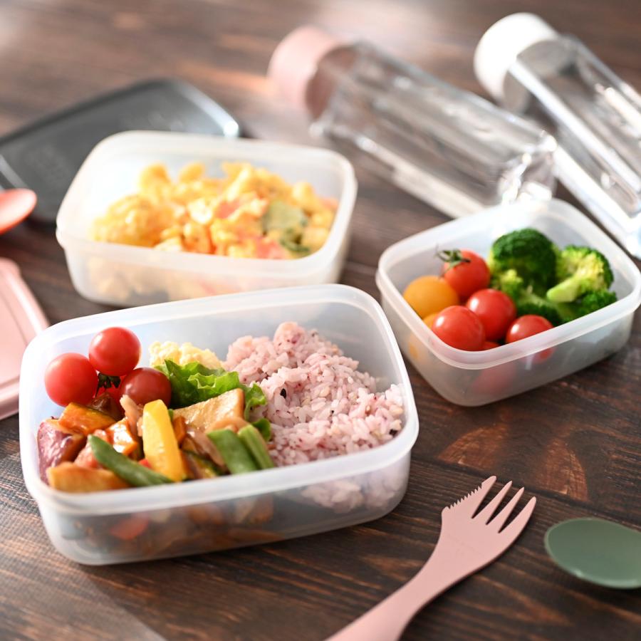 ウィルマックス EMBALANCE 保存容器 370ml レクタングルコンテナ 角型