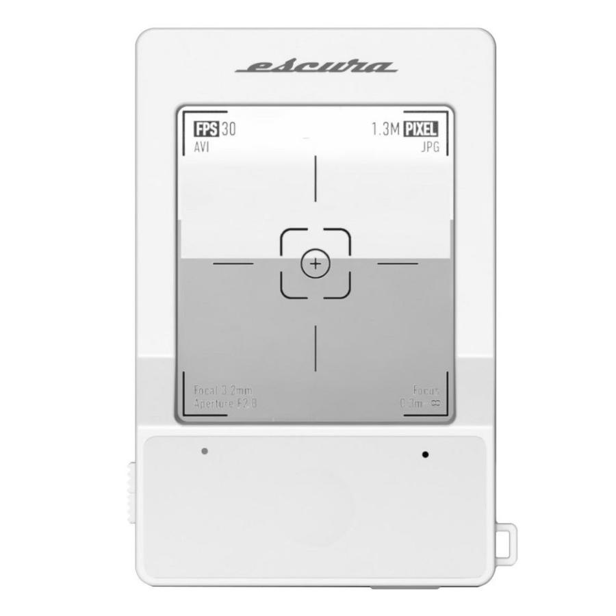 ESCURA エスクーラ SN-25-WH Escura InstantSnap デジタルカメラ