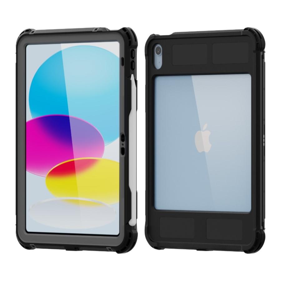 ブルー TBC-IP10BL02SF 耐衝撃・防塵防水 iPad A16/第10世代専用(11