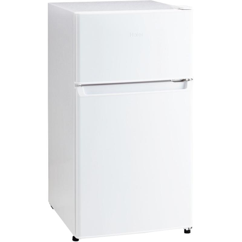 Haier ハイアール 冷蔵庫 右開き2ドア 87L 直冷式 JR-9A[W]ホワイト[B