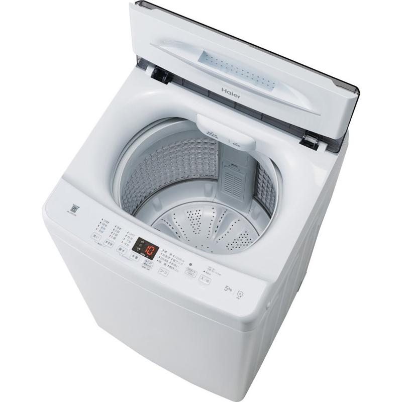 Haier ハイアール 洗濯機 5kg 縦型 全自動 高濃度スパイラル洗浄 JW