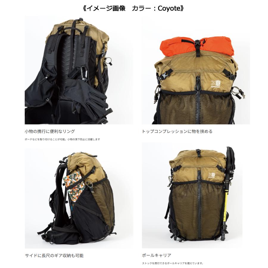 karrimor カリマー cleave 40/クリーブ 40 【ダークチャコール】【Mサイズ】 501207-1210の画像
