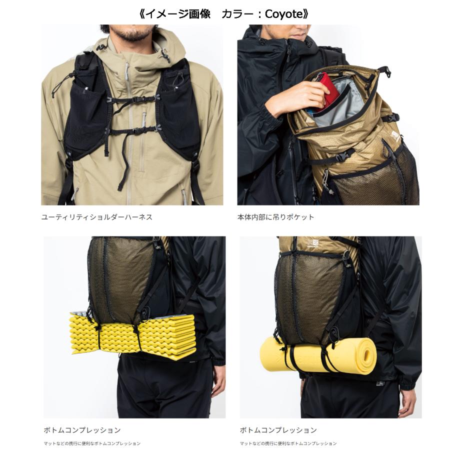 karrimor カリマー cleave 40/クリーブ 40 【ダークチャコール】【Mサイズ】 501207-1210の画像