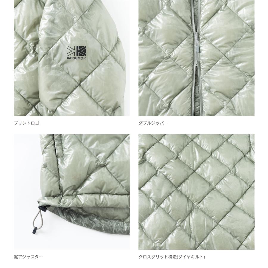 karrimor カリマー 【ユニセックス】クロス グリッド ダウン ジャケット　【セージグレー】【Mサイズ】　101591_5