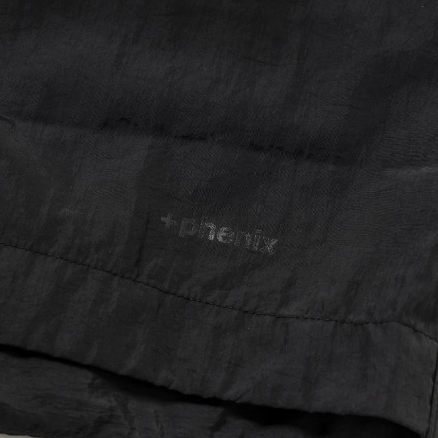 +phenix プラスフェニックス 【メンズ】ワッシャーハーフパンツ 【ブラック】【Lサイズ】 POB25003 撥水加工 水陸両用_4