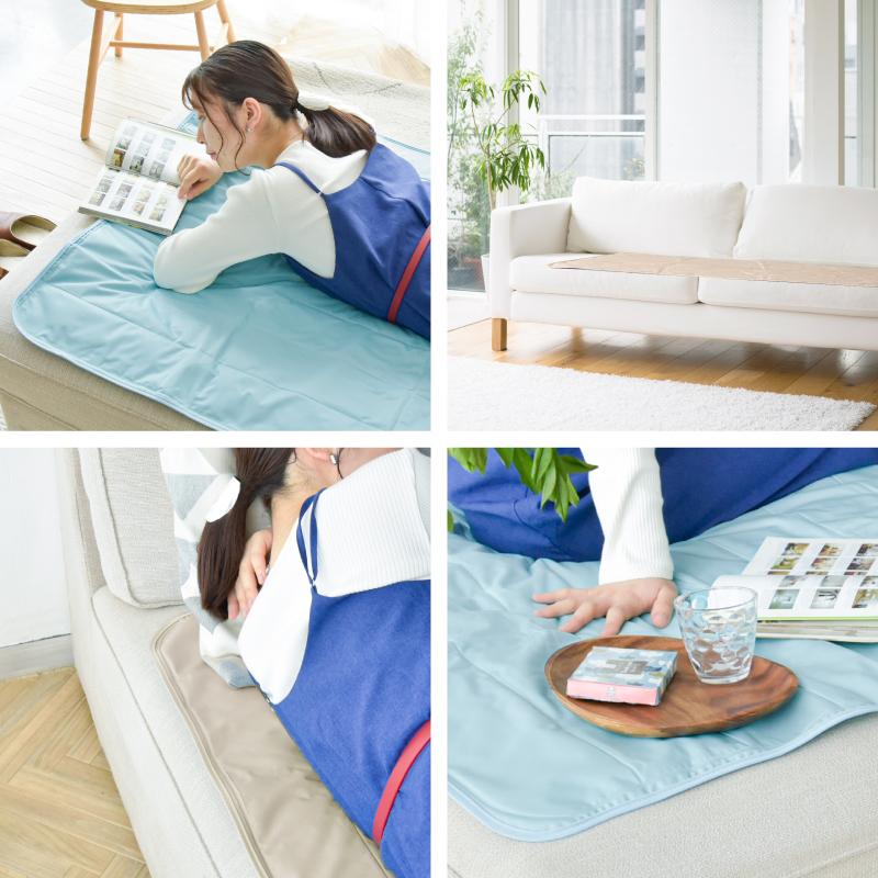 TAIGASHOJI 大河商事 MONOWA モノワ 029 冷却ジェルマット L アイスグレー_11