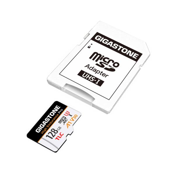 Gigastone microSDXCカード 128GB 高耐久Pro TLCチップ UHS-I U3 A1