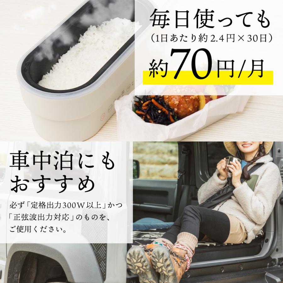 THANKO サンコー 真空構造で美味しく炊ける「真・2段式弁当箱炊飯器
