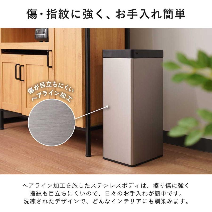THANKO サンコー 袋を自動で広げるゴミ箱「PITA BOX」30L SBTG26SSL