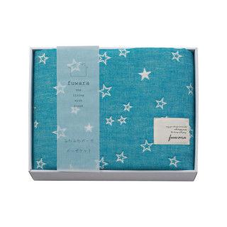 NAKAMORI ナカモリ 【fuwara/ふわら】六重織ガーゼハーフケット／ほし