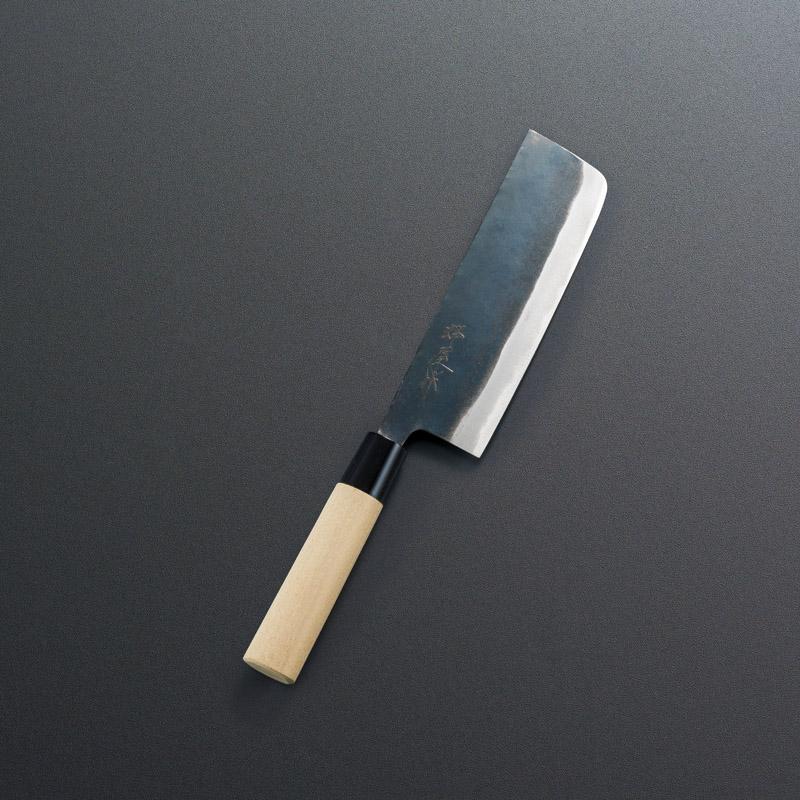 蜂屋作三徳包丁 菜切包丁2本セット 木製ハンドル