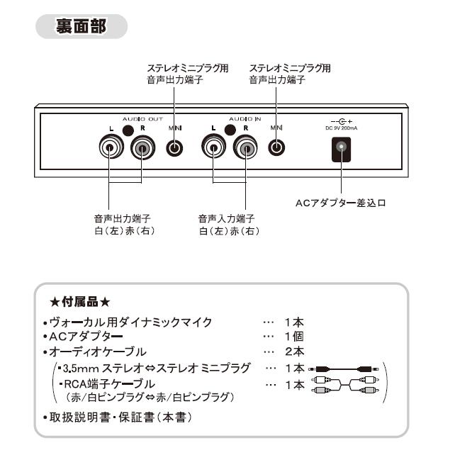 MEDIACOM メディアコム TKY-93 HYPERもりあげくんCLASSIC マイク1本付