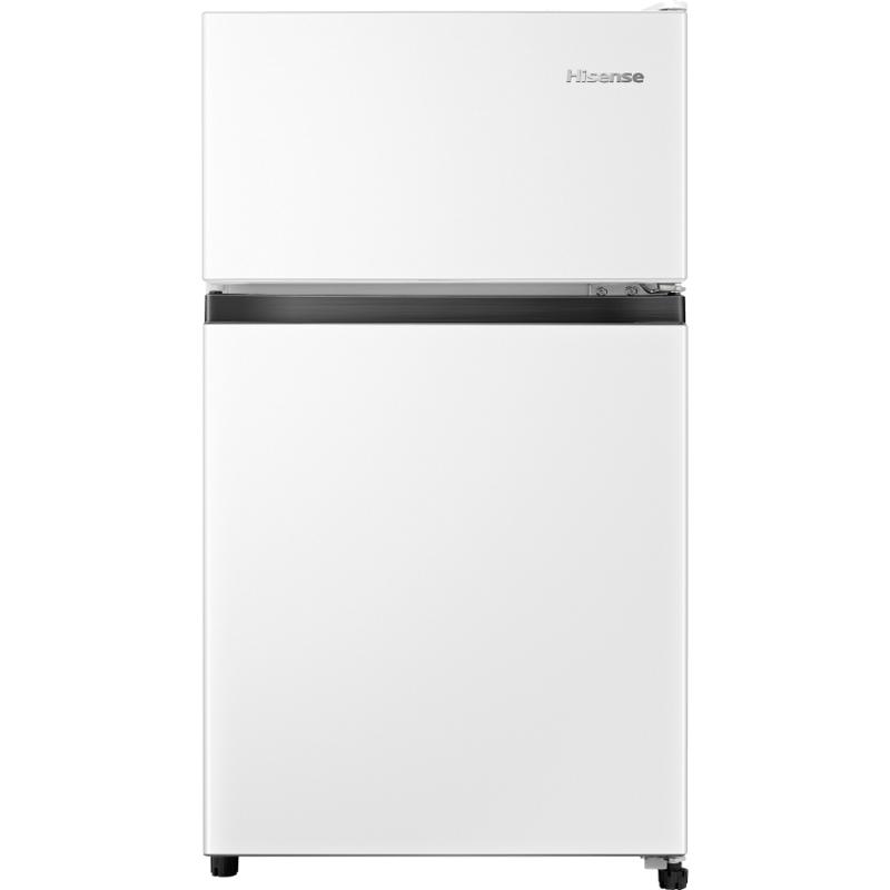 Hisense ハイセンス 冷蔵庫 前開き2ドア 右開き 87L HR-B91H W