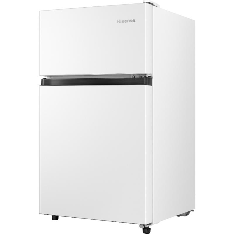 Hisense ハイセンス 冷蔵庫 前開き2ドア 右開き 87L HR-B91H W