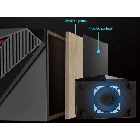 REDRAGON レッドラゴン RGB 2.1チャンネルスピーカー Toccata GS700TI