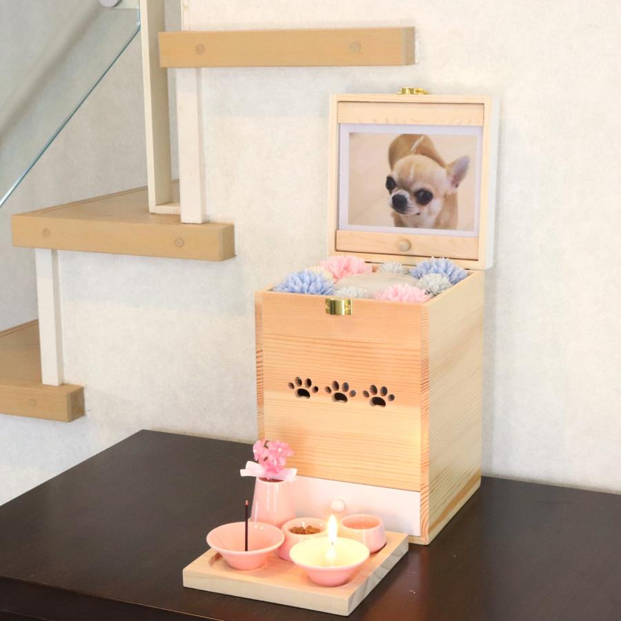 ミムゴ 【代引不可】Angel Box 天使のボックス型仏壇 【ナチュラル】 5210の画像