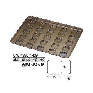 輝く高品質な CHIYODA/千代田金属工業 サボン型天板（２５ヶ取） シリコン加工  製菓用デコレーション