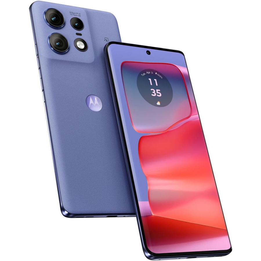 Motorola モトローラ 6.7型SIMフリースマートフォン edge 50 pro 防水 防塵 PB1K0001JP リュクスラベンダー（Yahoo!・murauchi.co.jp）