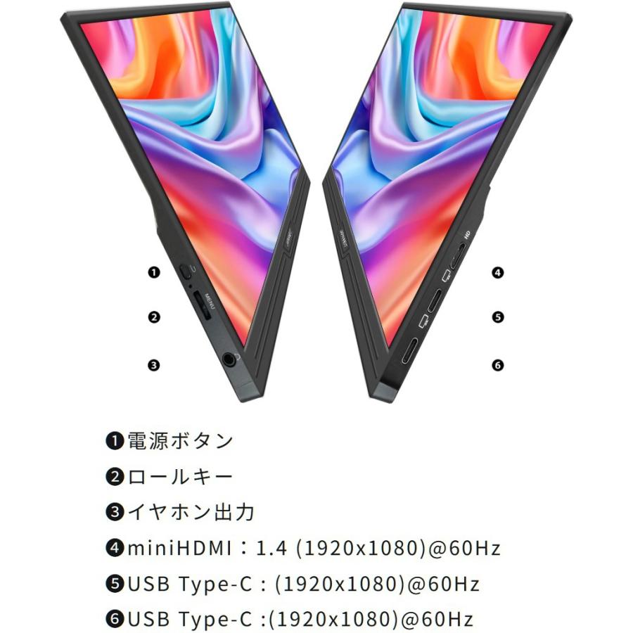 JAPANNEXT ジャパンネクスト IPSパネル フルHD対応14型液晶