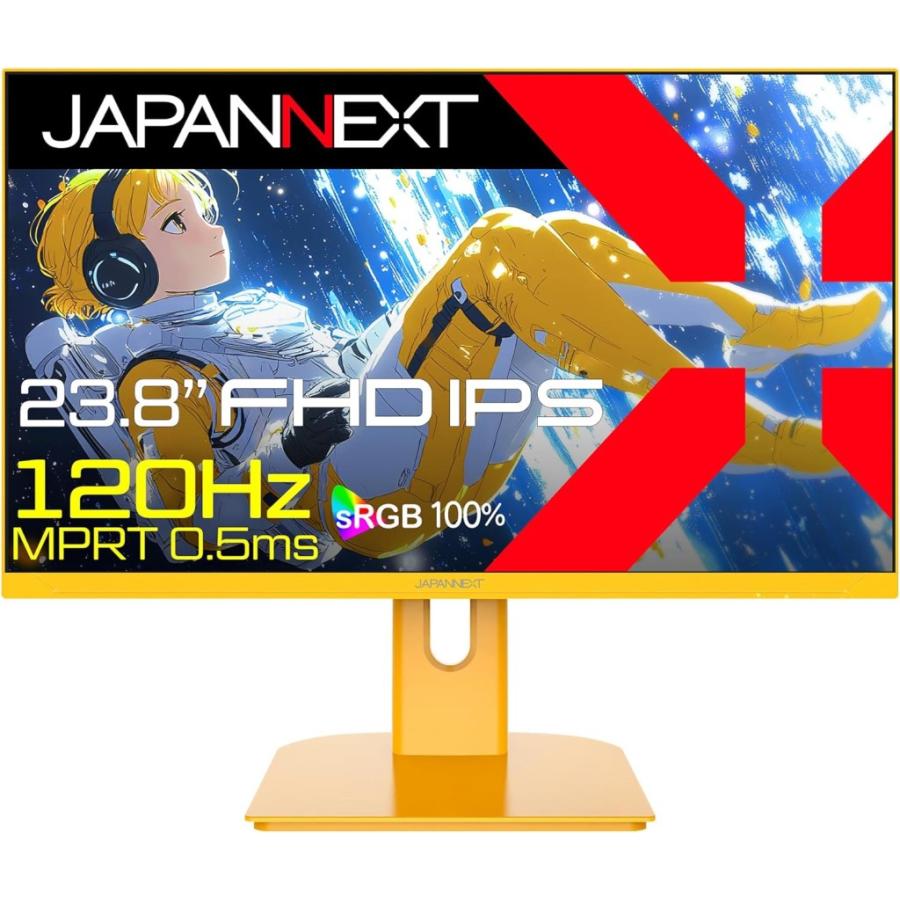 JAPANNEXT ジャパンネクスト フルHD対応23.8型ゲーミングモニター(IPS