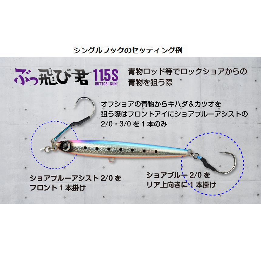 JUMPRIZE/ジャンプライズ ぶっ飛び君 115S 115mm/34g #10 リアルイワシ