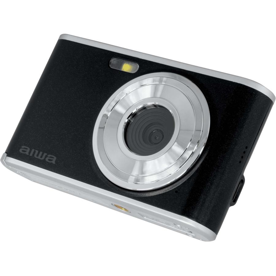 aiwaデジタル コンパクトデジタルカメラ aiwa cam DCB ブラック JA4