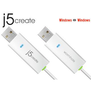 j5 create USB2.0リンクケーブル wormhole switch/ワームホール