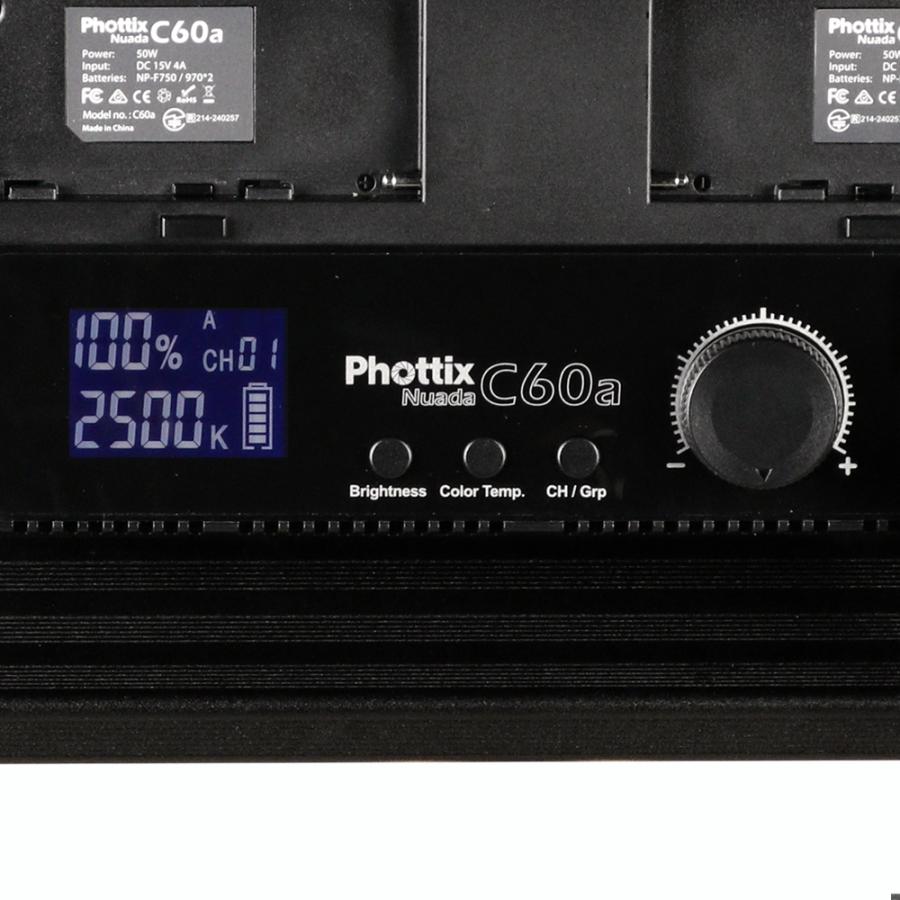 Phottix フォティックス Nuada C60a Curved LED Light_6