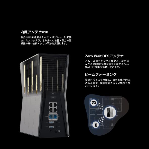 TP-Link ティーピーリンク Archer BE805(JP) BE19000 トライバンドWi