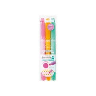 Tombow/トンボ鉛筆 プレイカラードット 水性サインペン 3色セットB