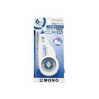 Tombow/トンボ鉛筆  修正テープ モノCX6 本体 CT-CX6｜murauchi