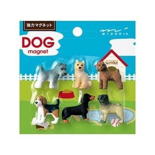 Midori ミドリ ミニマグネット 6個入 犬柄a Murauchi Co Jp 通販 Paypayモール