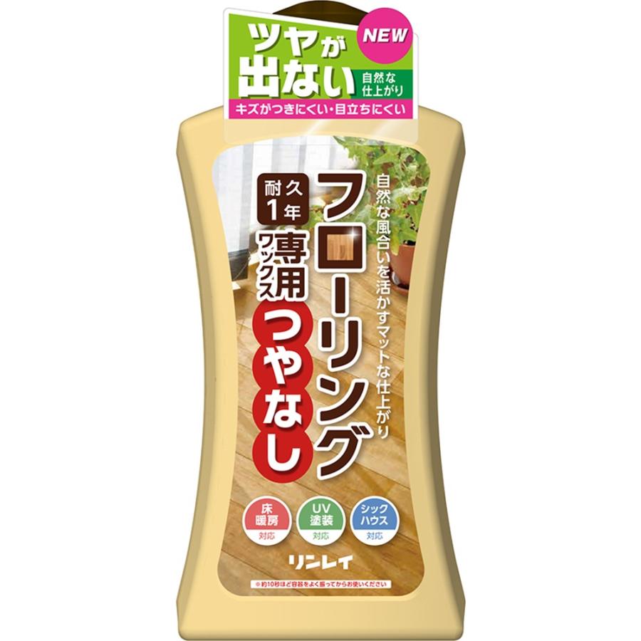 リンレイ　★ 住宅用ワックス RINREI リンレイ フローリング専用ワックス つやなし 1L : murauchi.co