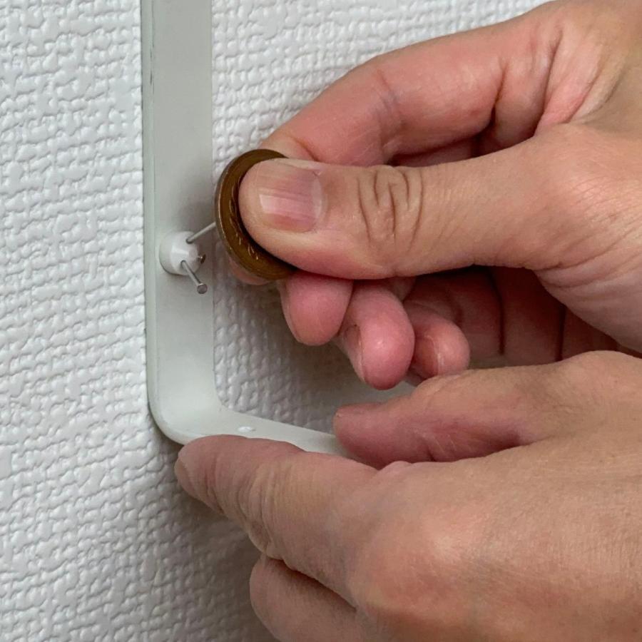 WAKI 和気産業 石膏ボードにつく棚受 白 TK−81 : murauchi.co.jp