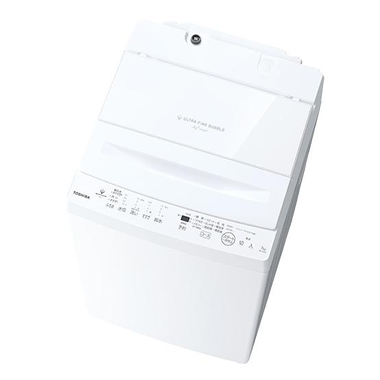 TOSHIBA 縦型洗濯機 7kg 本体 TOSHIBA（東芝） 洗濯機 7kg 縦型 全自動インバーター洗濯機 ZABOON AW