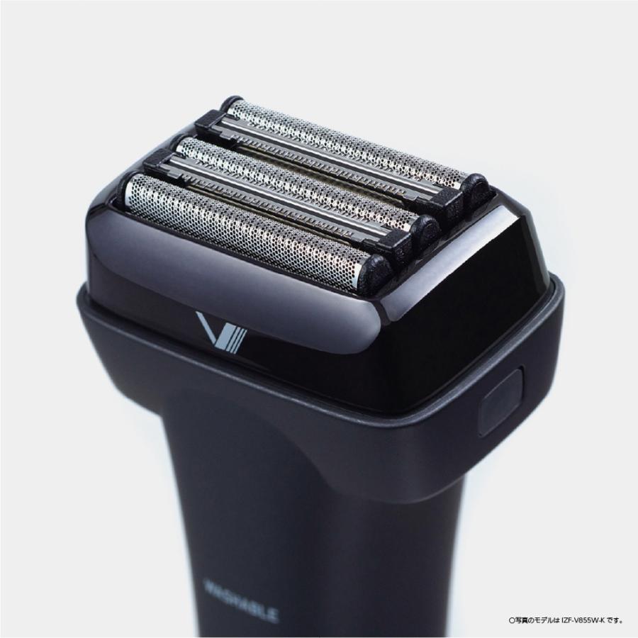 マクセルイズミ IZF-V855W-T(ブラウン) 長寿命刃（サステバ）搭載 5枚