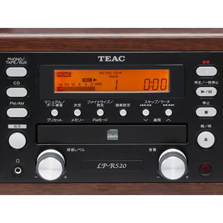 TEAC ティアック  LP-R520　ターンテーブル/カセットプレーヤー付CDレコーダー｜murauchi｜03