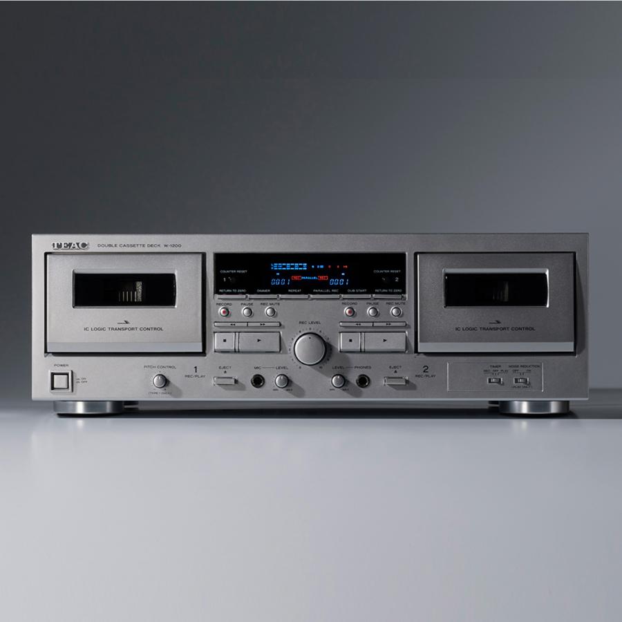 TEAC（ティアック） W-1200 ダブルカセットデッキ : murauchi.co.jp