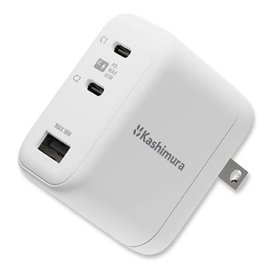 カシムラ AC-077 AC USBA+C2 PD65W : murauchi.co.jp - 通販 - Yahoo