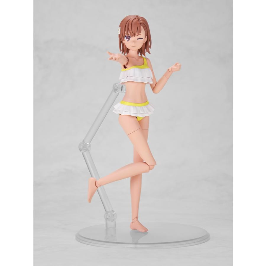 【美品未使用品】琴 花林角巻 KADOKAWA カドカワ PLASTIC MODEL SERIES とある科学の超電磁砲T 御坂