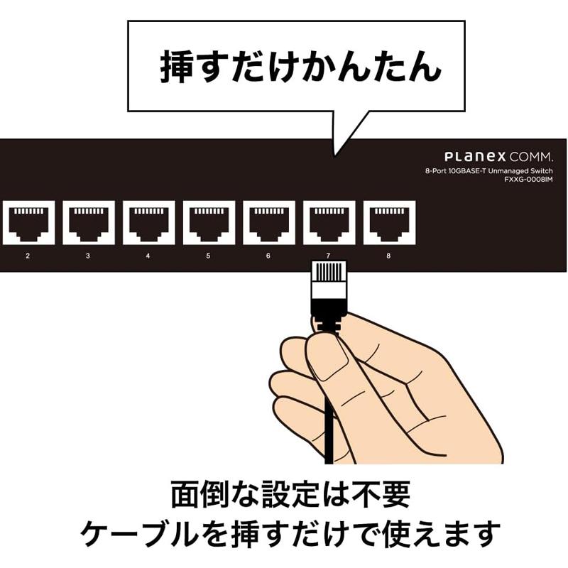 PLANEX（プラネックス） プラネックスコミュニケーションズ 8ポート 全