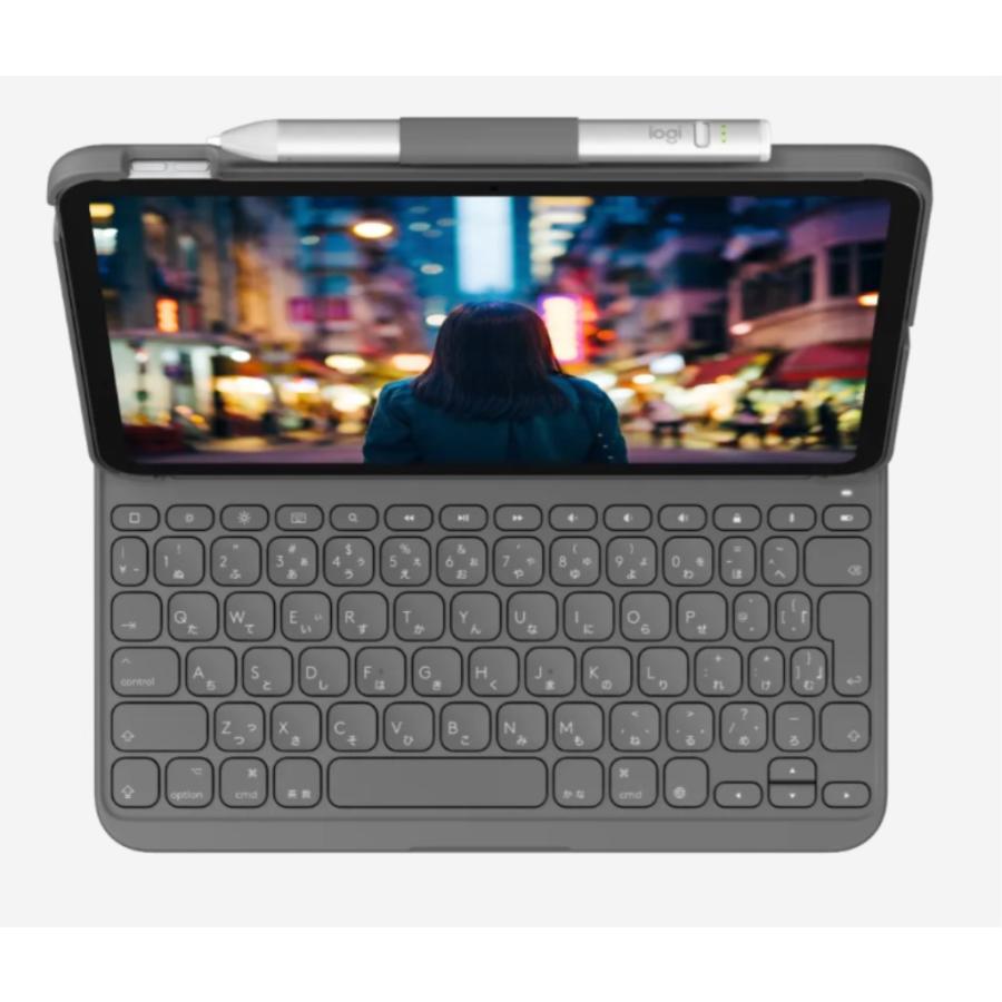 logicool（ロジクール） IK1060GRA SLIM FOLIO for iPad(10th gen