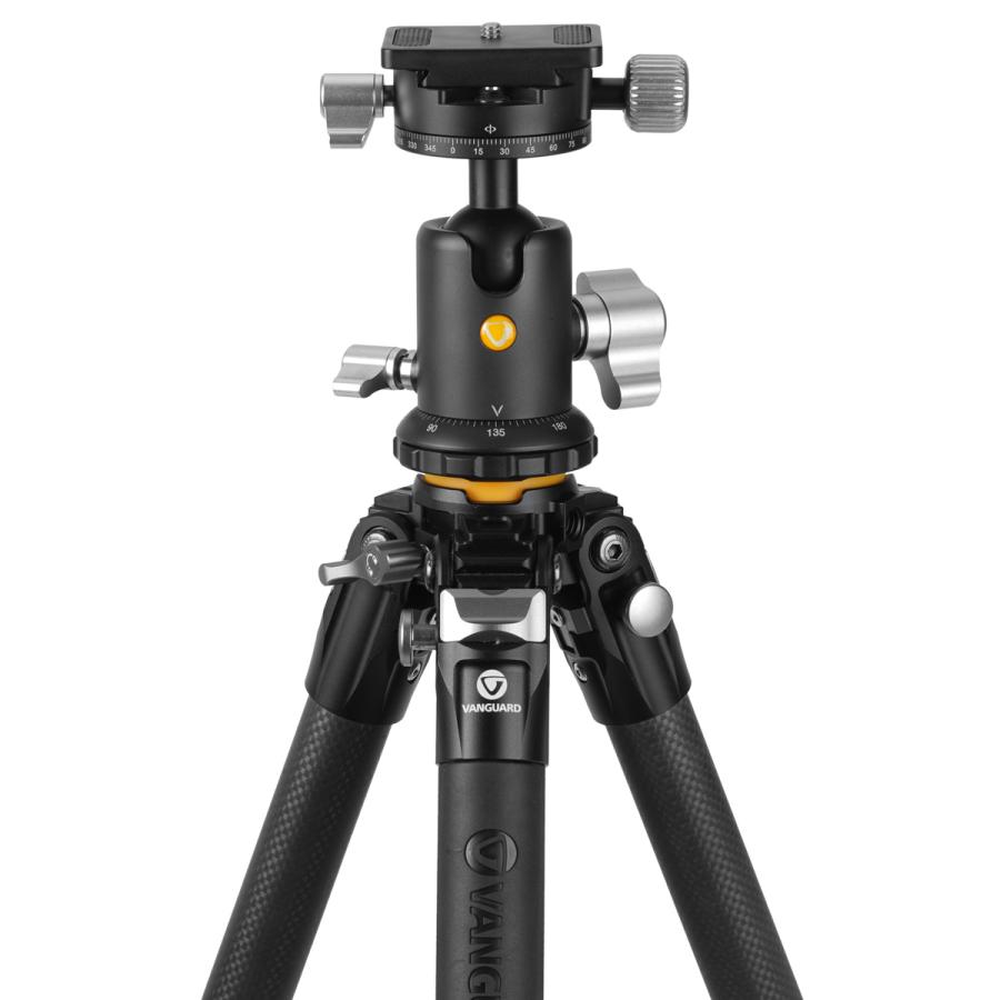 VANGUARD バンガード VEO 5 264CB160S 26脚径三脚 自由雲台VEO BH-160S付属 カーボンの画像