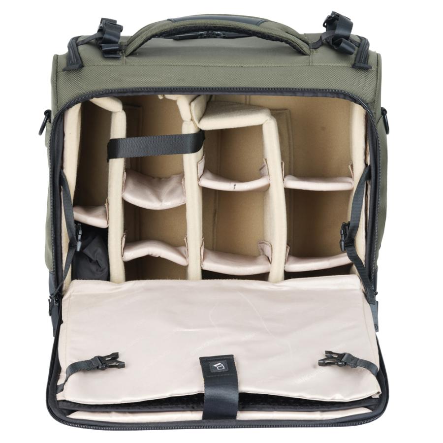 VANGUARD バンガード VEO SELECT 42T GR グリーン 4輪ローラー 容量約20L_10