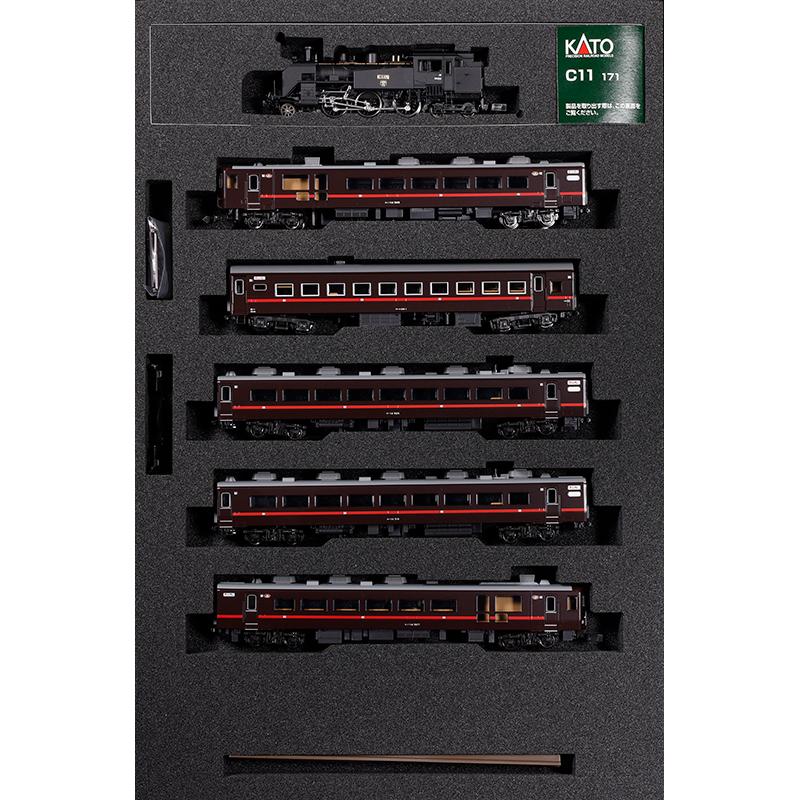 KATO カトー 特別企画品 C11 171+14系500番台「SL冬の湿原号」 6両