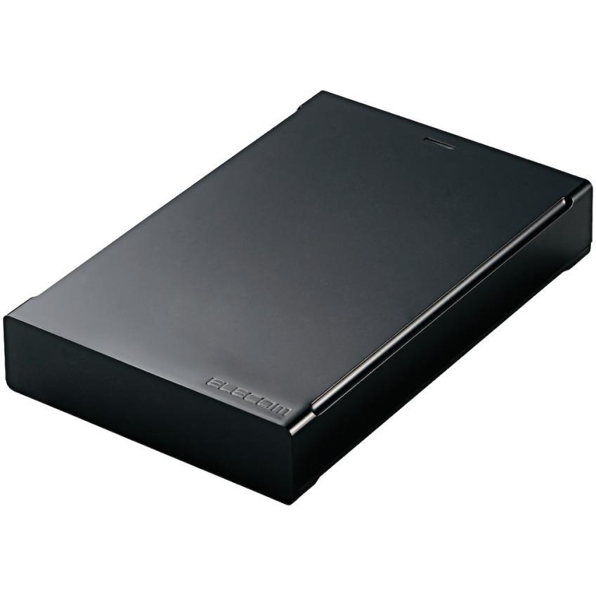 ELECOM エレコム USB3.0対応ポータブルハードディスク Portable Drive 2TB Black 法人様向け ELP-CED020UBK